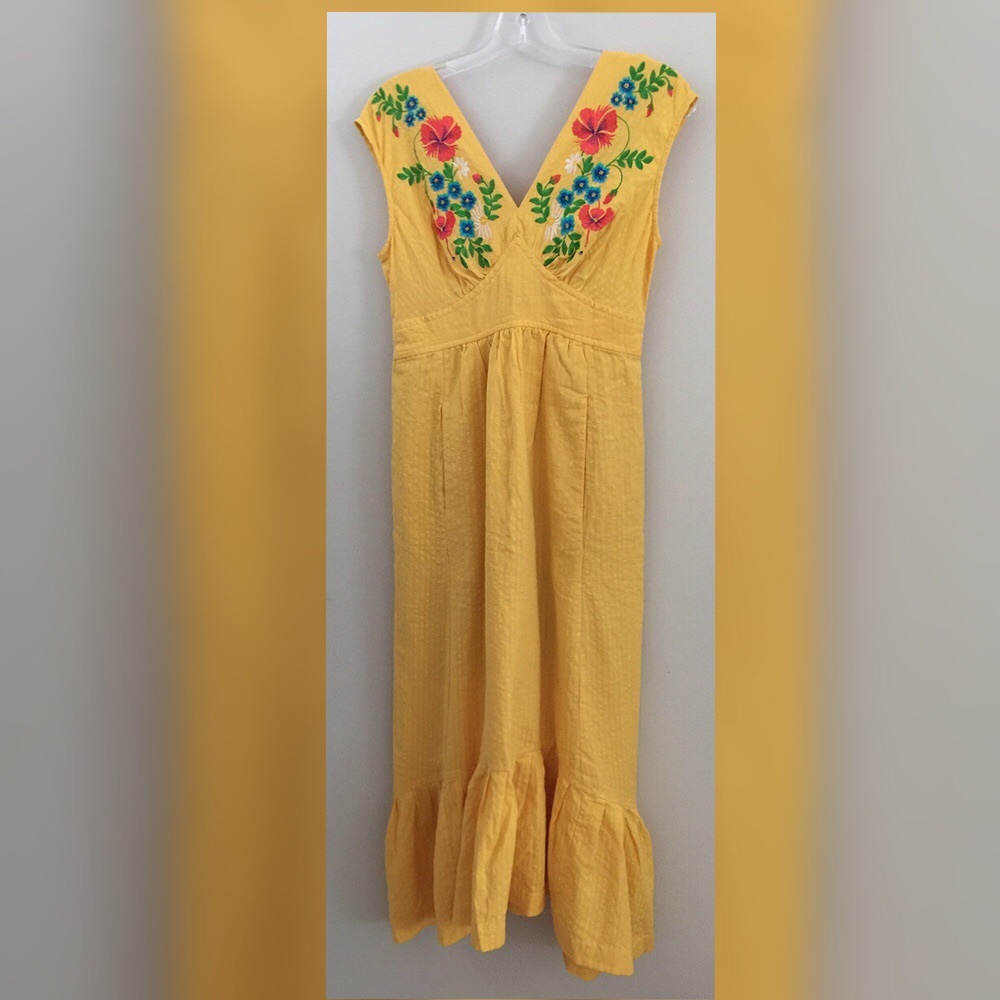 ANTHROPOLOGIE CATALINA MAXI DRESS new - Picture 7 of 8